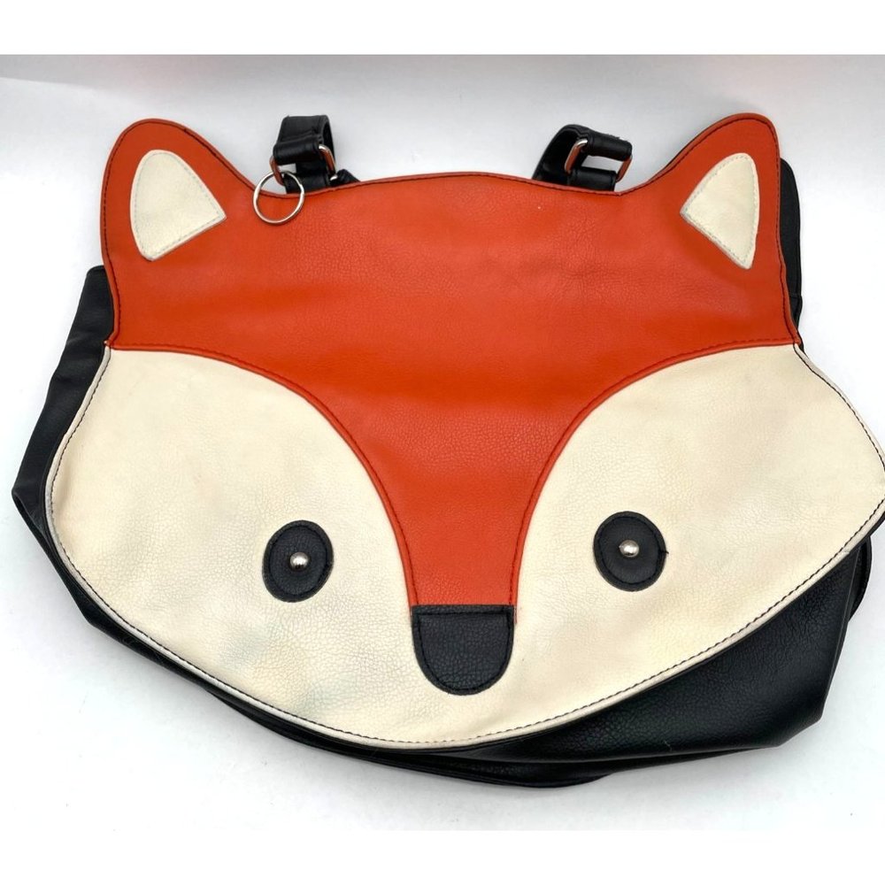 Kawaii Fox Face Shaped Shoulder Bag Purse Handbag